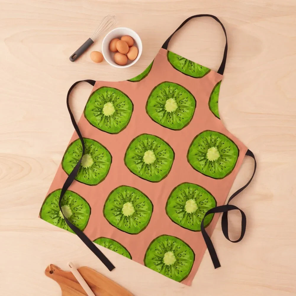 Kiwi fruit Apron Kitchen Chef House Things For Home And Kitchen Kitchens Woman Household Items Apron | Sorpresa