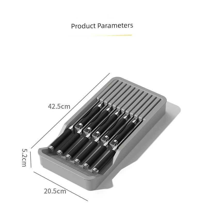 Soup Spoon Knife and Fork Organizing Box Pull-out Draining Rack Kitchen | Sorpresa