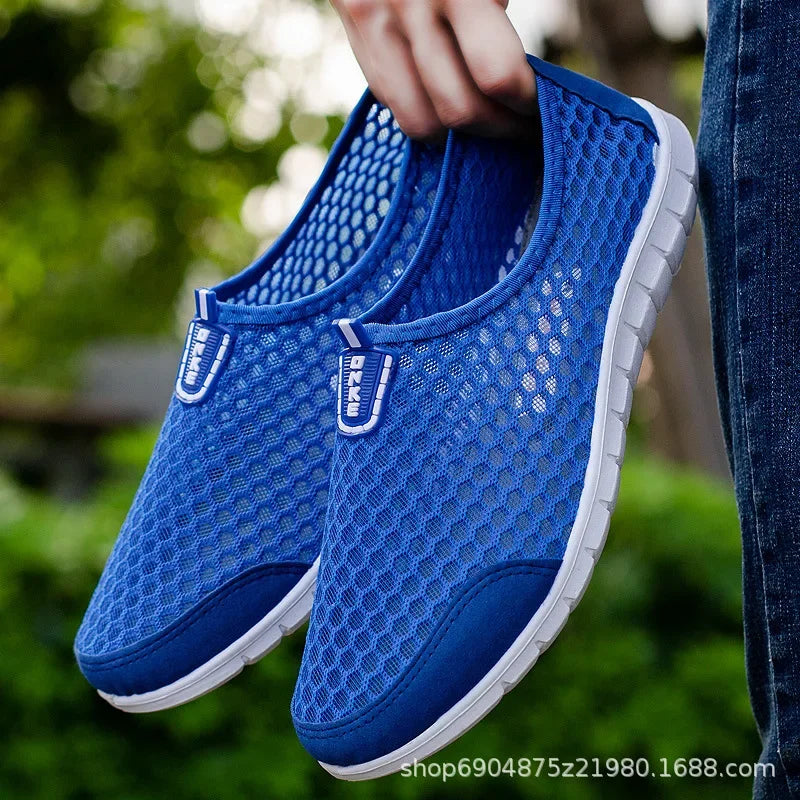 Men Shoes Casual Breathable Lightweight Sports Shoes for Men Outdoor Walking Tennis Sneakers Male Slip-on | Sorpresa