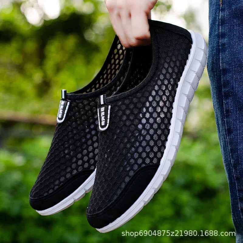 Men Shoes Casual Breathable Lightweight Sports Shoes for Men Outdoor Walking Tennis Sneakers Male Slip-on | Sorpresa