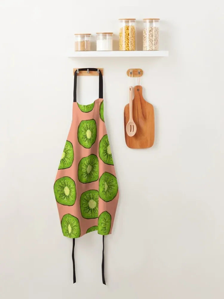 Kiwi fruit Apron Kitchen Chef House Things For Home And Kitchen Kitchens Woman Household Items Apron | Sorpresa