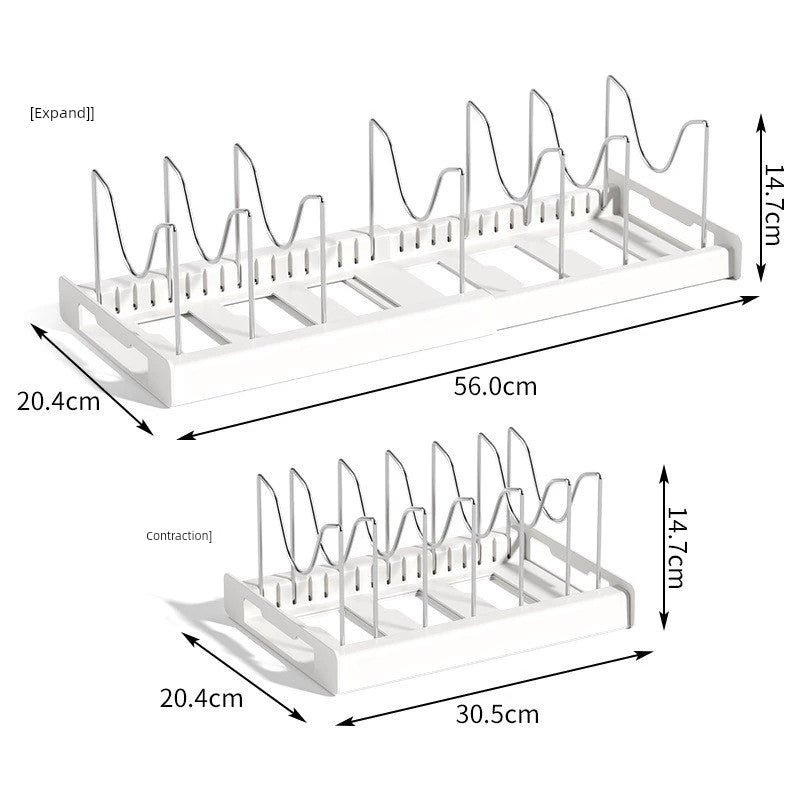 Soup Spoon Knife and Fork Organizing Box Pull-out Draining Rack Kitchen | Sorpresa